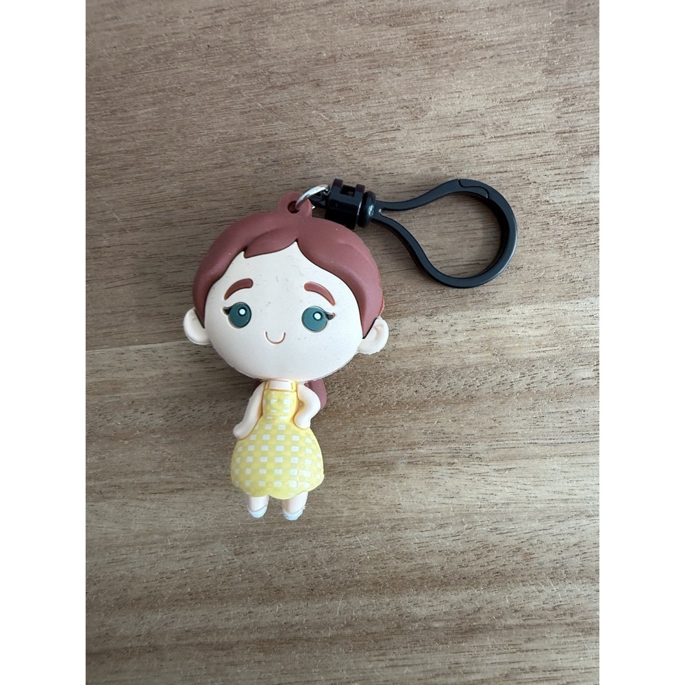 Disney Pixar Up Ellie Fredricksen Series 57 Figural 3D Bag Clip Keychain